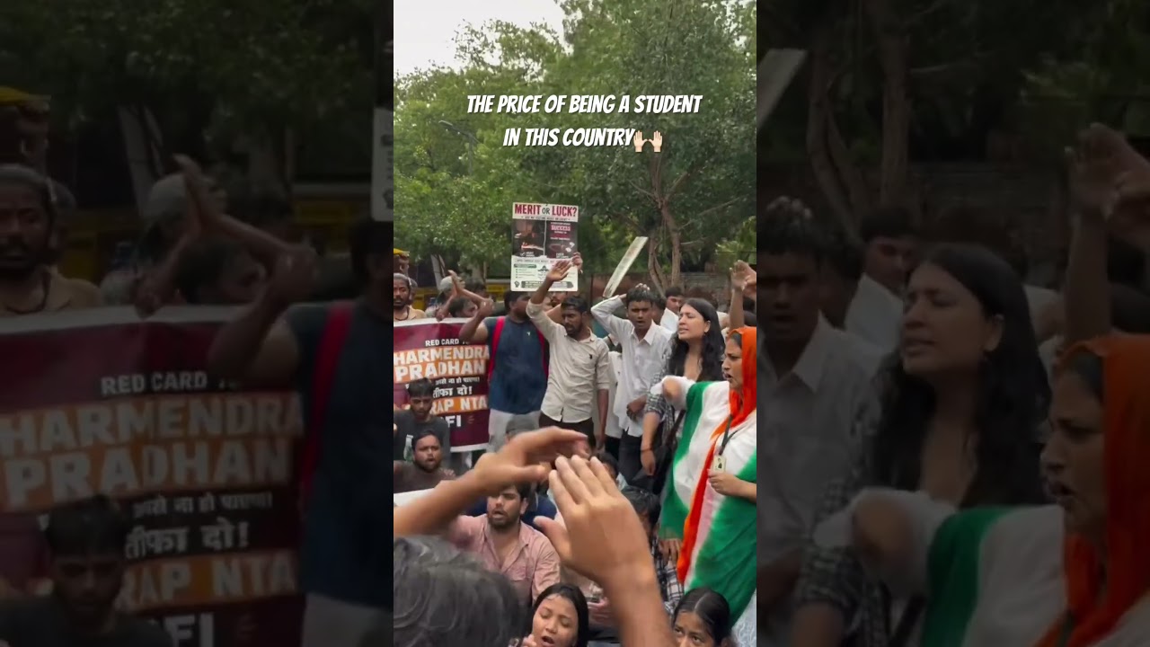Justice for students ✊🏻 #india #protest #educationsystem