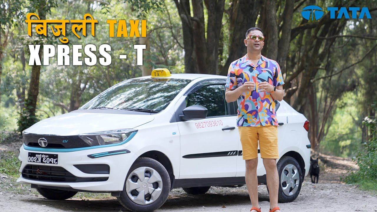 First Tata XPRES-T EV Taxi in Nepal | बिजुली गाडि | Full Review and Ride Experience | Lokesh Oli