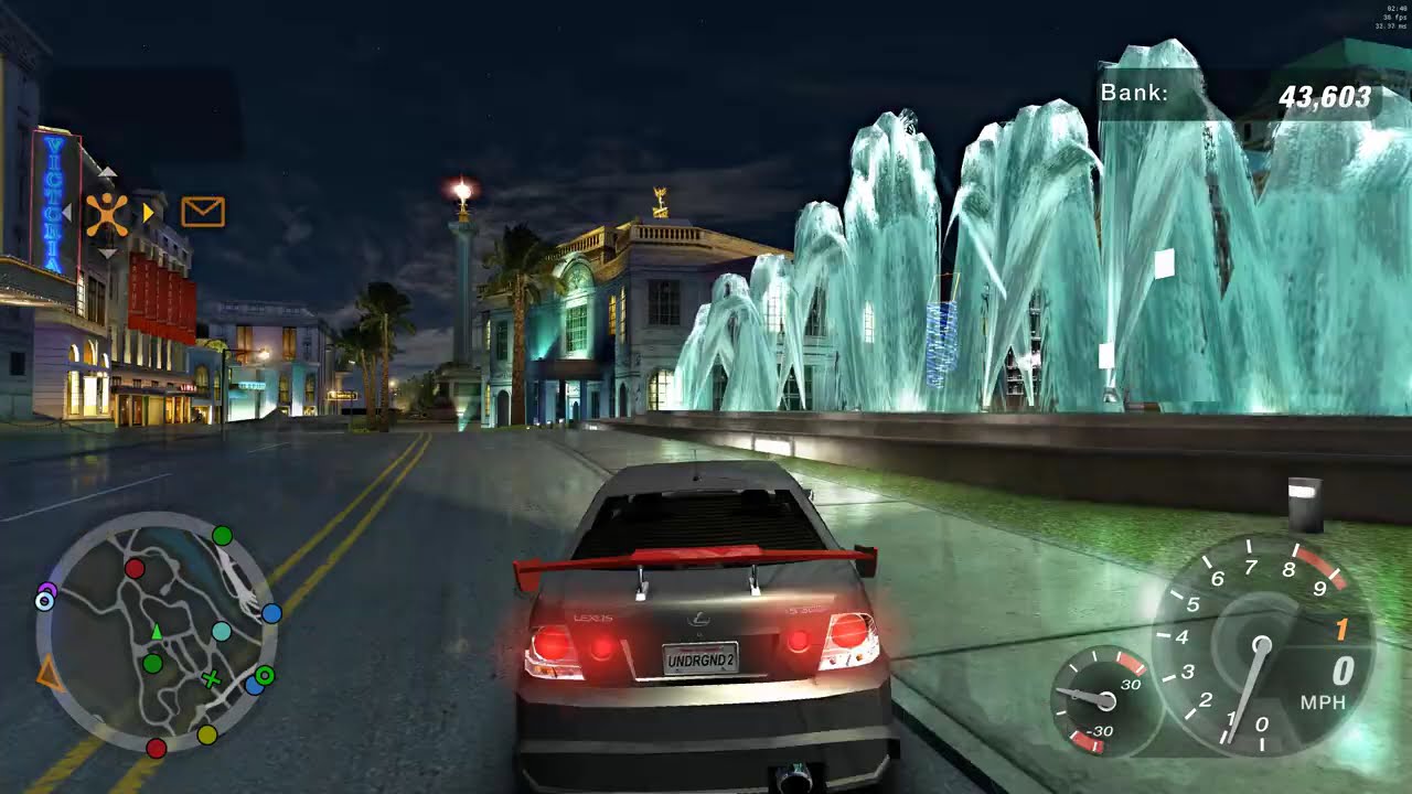 Need for Speed Underground 2 - Reshade Graphics Preview