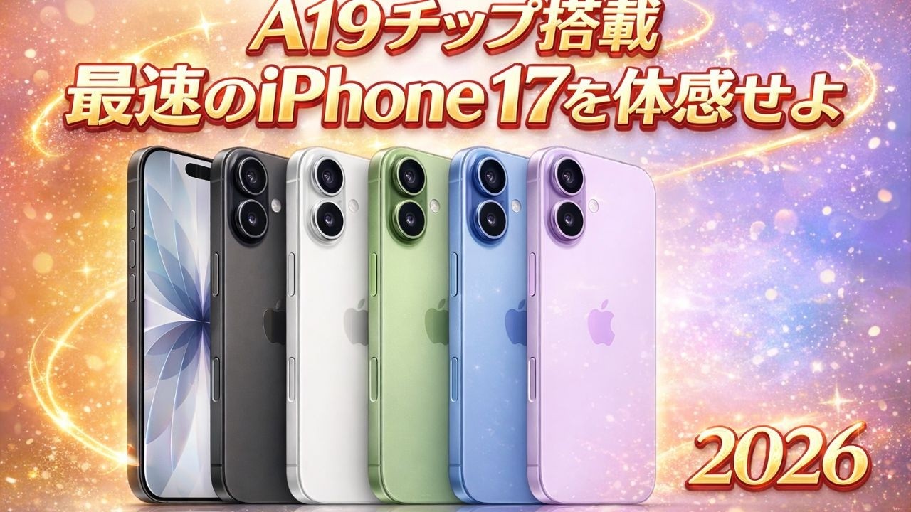 A19チップが凄すぎる。iPhone 17 512GBで実現する未来のAI体験レビュー。
