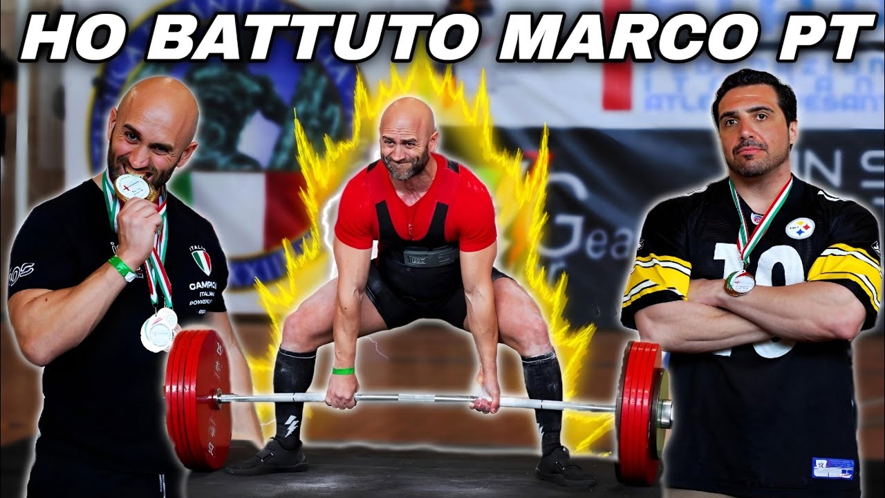 GAREGGIO CONTRO MARCO PT e SOLLEVO 728 KG di TOTALE - Personal Record