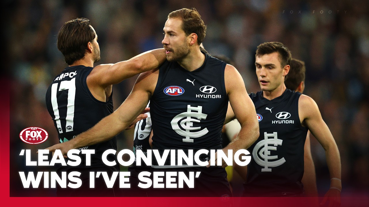 'Literally stunned' 😮 Reaction to Carlton's great escape over the Tigers at the 'G 🏃 | Fox Footy