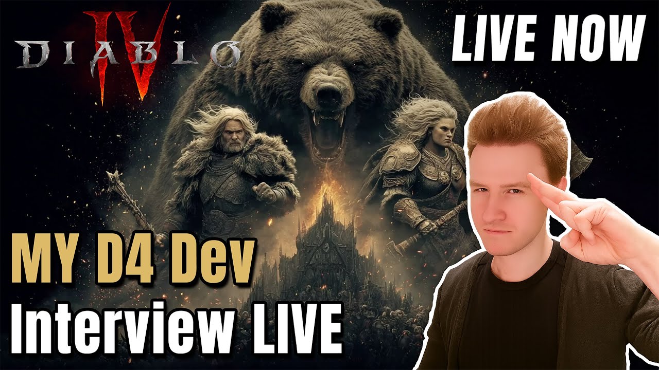 MY Diablo 4 LIVE DEVELOPER INTERVIEW