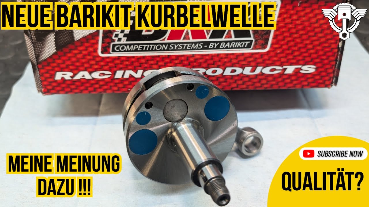 Neue Barikit Kurbelwelle für den Simson M500-M700 Motor!!! wie ist die Qualität ?