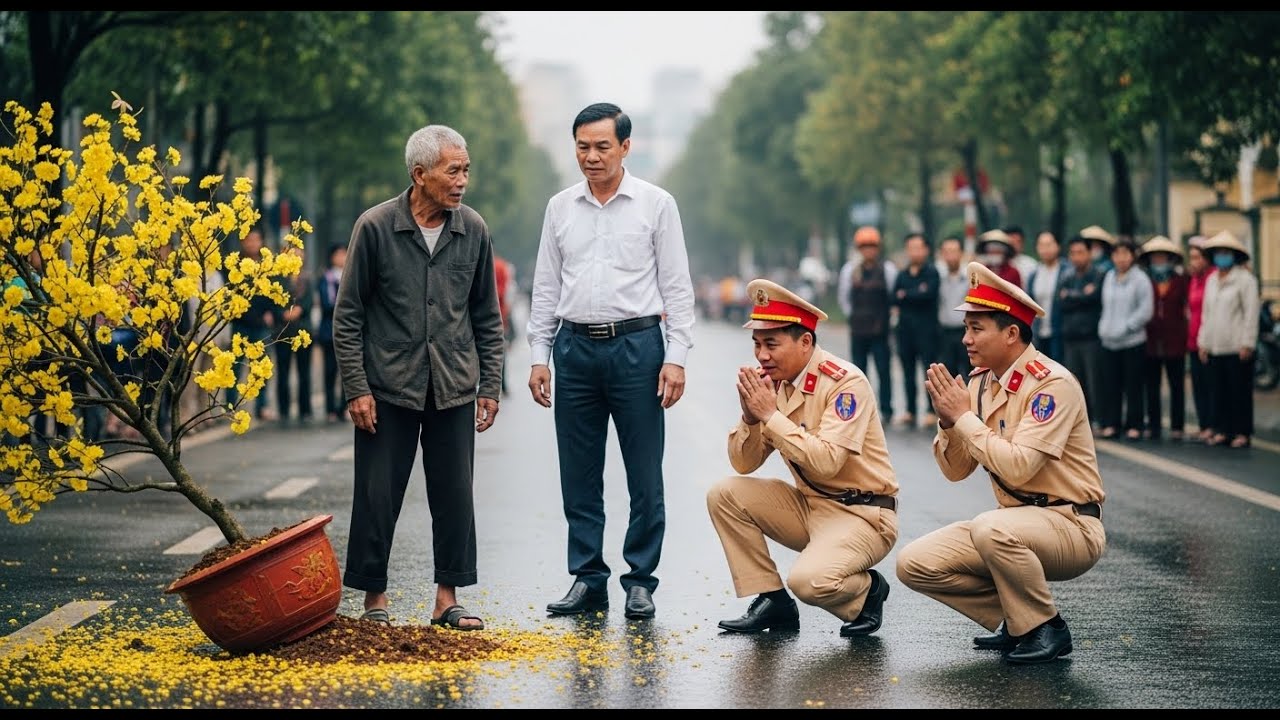 Đạp Đổ Chậu Mai Ngày Tết, Đại Úy Chết Lặng Khi Chủ Tịch Tỉnh Cúi Đầu Gọi “Thầy”