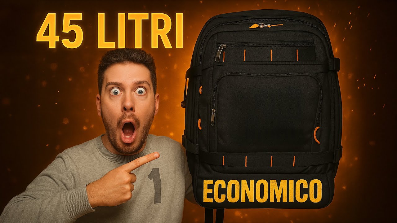 Il miglior zaino da viaggio? Provo il Tolaccea 45-50L - Recensione Completa