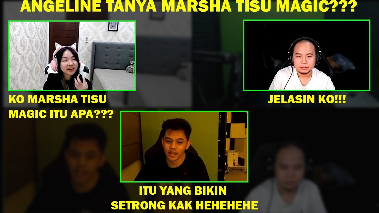 PODCAST MARSHA BARENG OURA ND TALENT GPX ANGELINE ---  ANGELINE TANYA MARSHA TISU MAGIC???