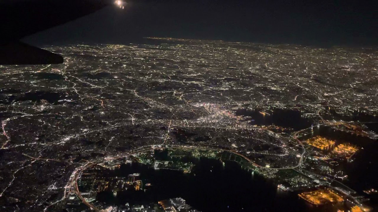 TOKYO JAPAN 首都圏の凄さがわかる上空動画