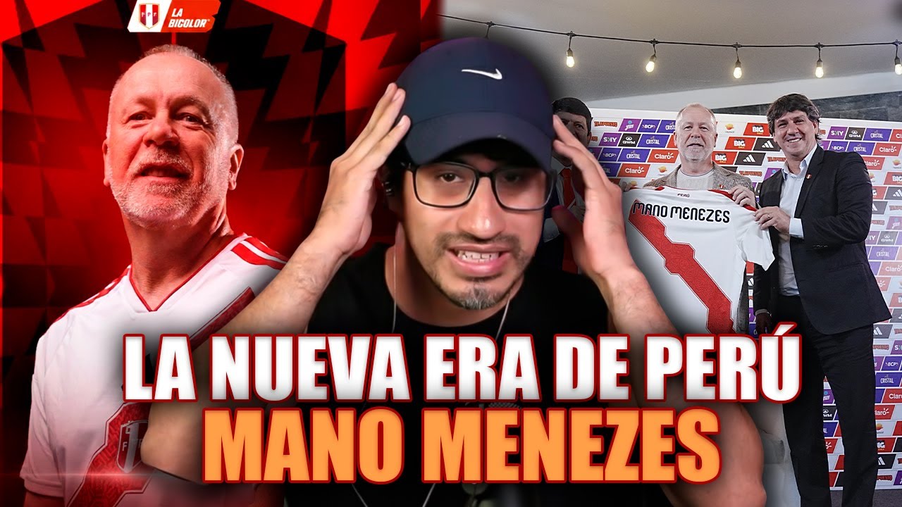 MANO MENEZES EL NUEVO DT DE PERÚ 🚨DIOS NOS ACOMPAÑE🚨/ TIO CRITICA REACCIONA A LA PRESENTACIÓN