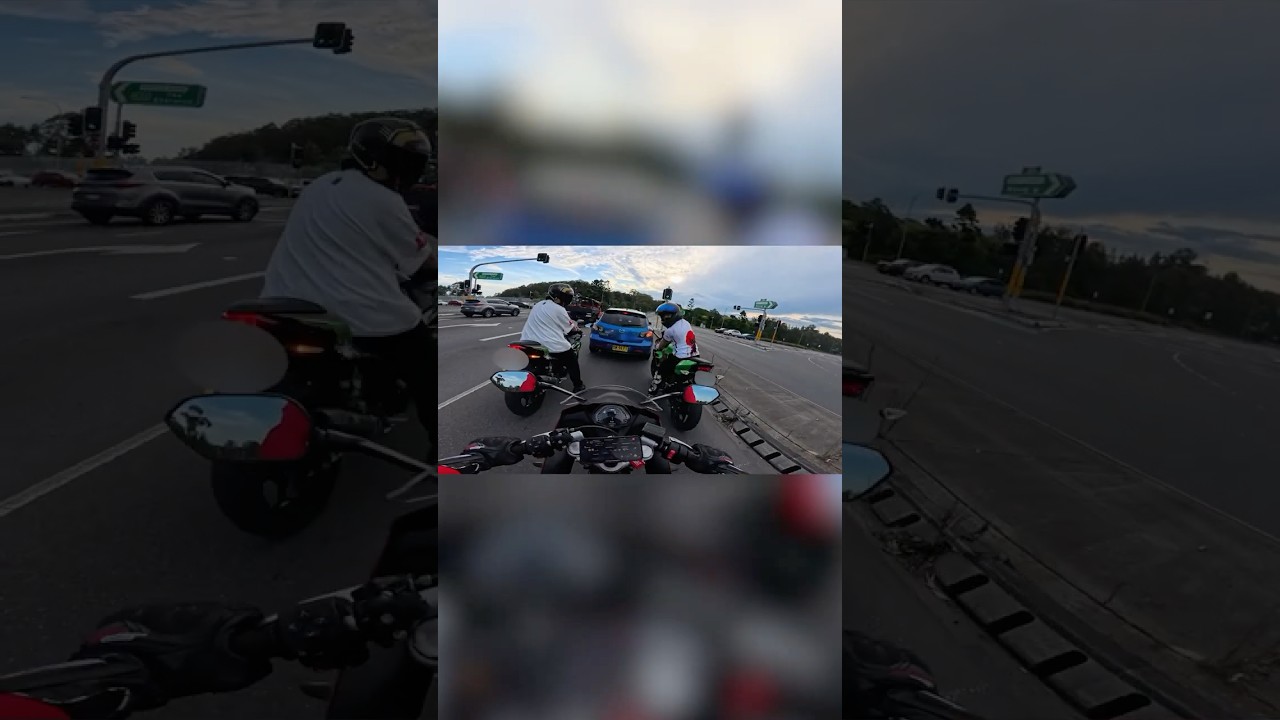Two Random Ninjas and a Triumph&hellip; #motorcycle #daytona660 #motovlog  #ausmoto #motorbike #Kawasaki