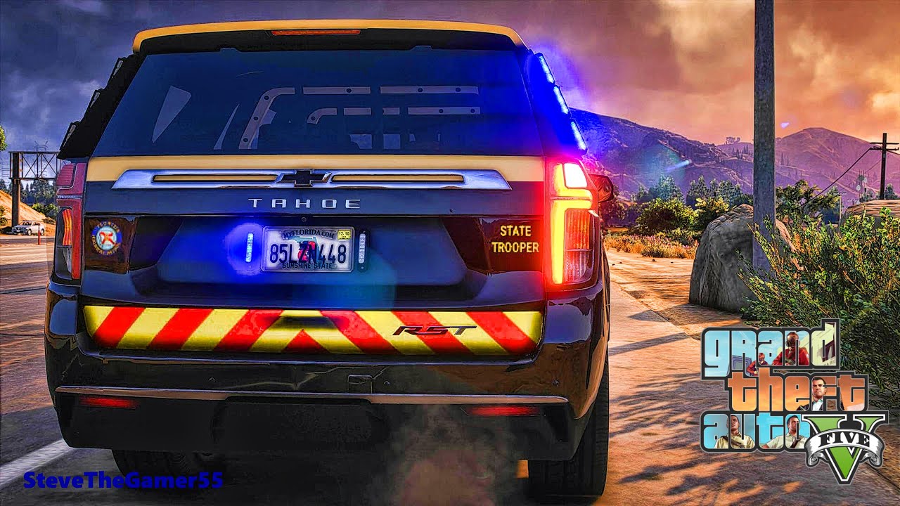 GTA 5 mod Highway Patrol| FHP|| GTA 5 Lspdfr Mod| 4K