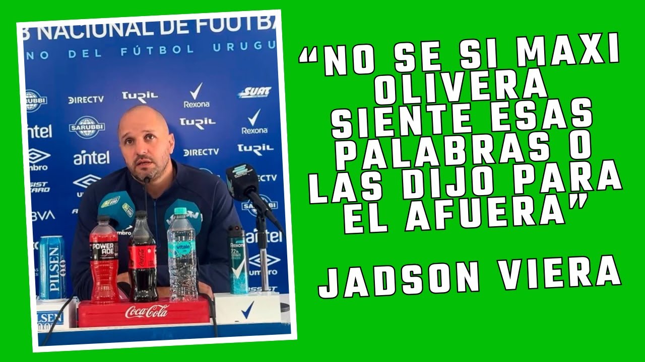 “TENEMOS QUE CUIDAR LAS DECLARACIONES Y LA VIOLENCIA QUE SE PUEDE GENERAR” COATES SOBRE MAXI OLIVERA