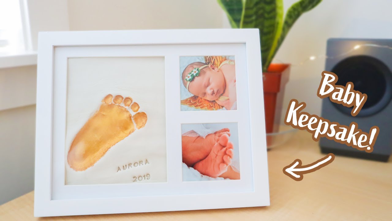 Baby Handprint & Footprint Keepsake Kit | KEABABIES