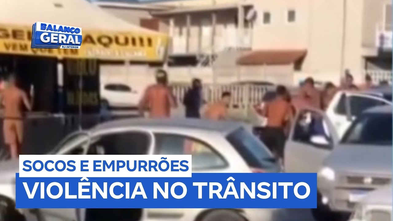 Confusão é registrada após acidente de trânsito em Iguaba Grande (RJ)