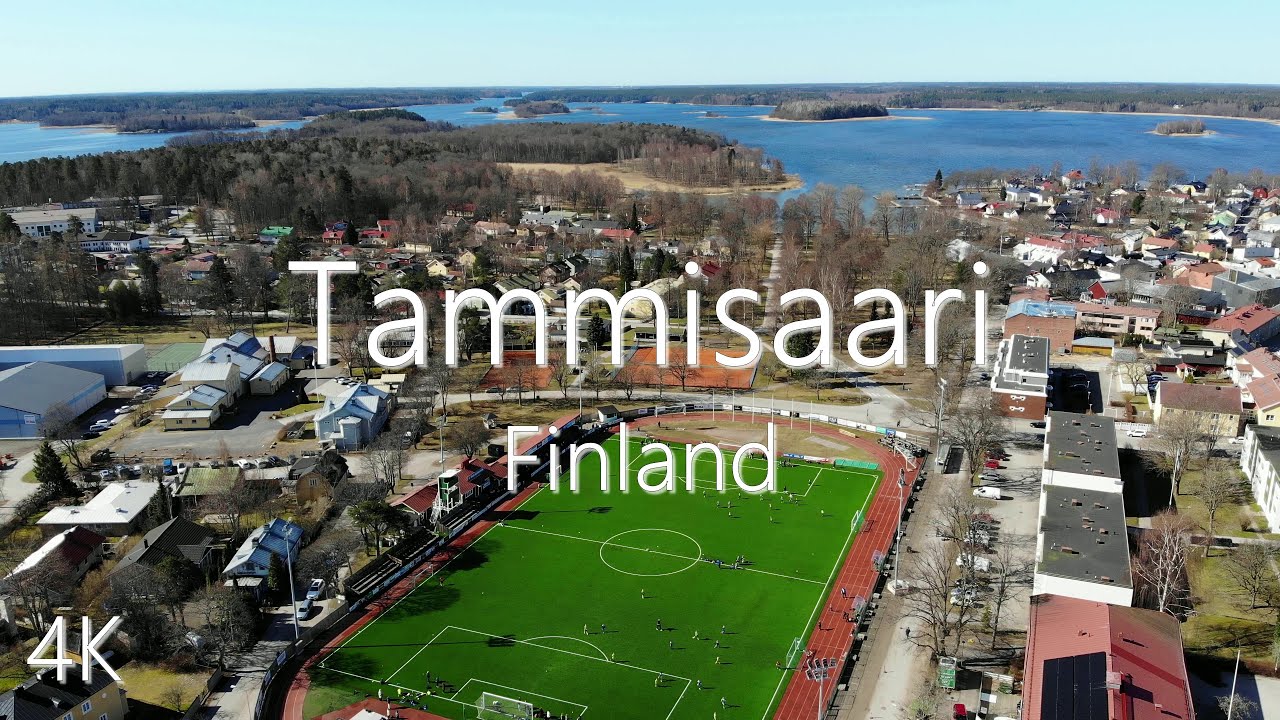 Таммисаари | Финляндия: съёмка с дрона 4K | Потрясающие виды побережья и воздушная экскурсия по и...