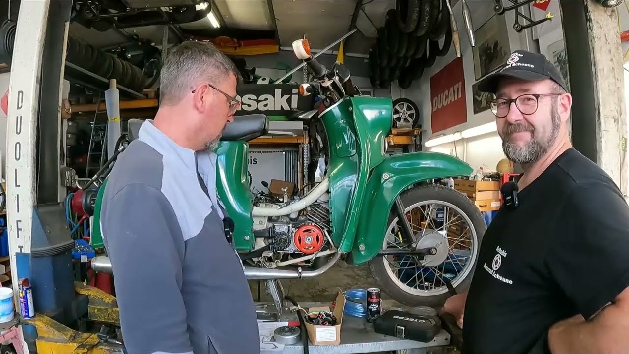 Chinazündung für die Simson.....Chaos beim Umbau....Elektrik futsch, Zylinder hinüber.......