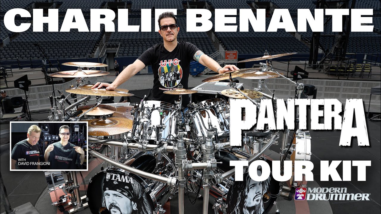Charlie Benante - Pantera - Tour Kit Rundown