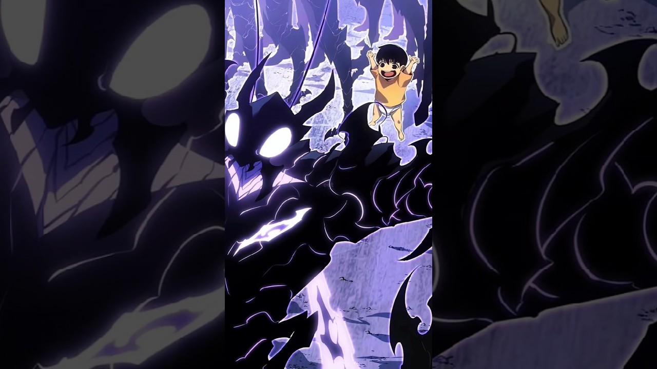 Little lord scared Beru! #sololeveling #manhwa #sungjinwoo