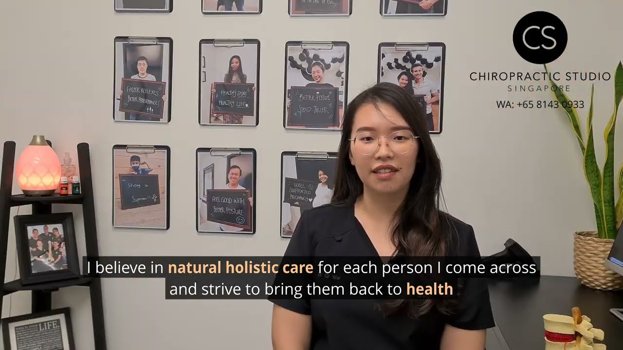 Meet Qi Wei, our CHIROPRACTOR | Chiropractic Studio Singapore