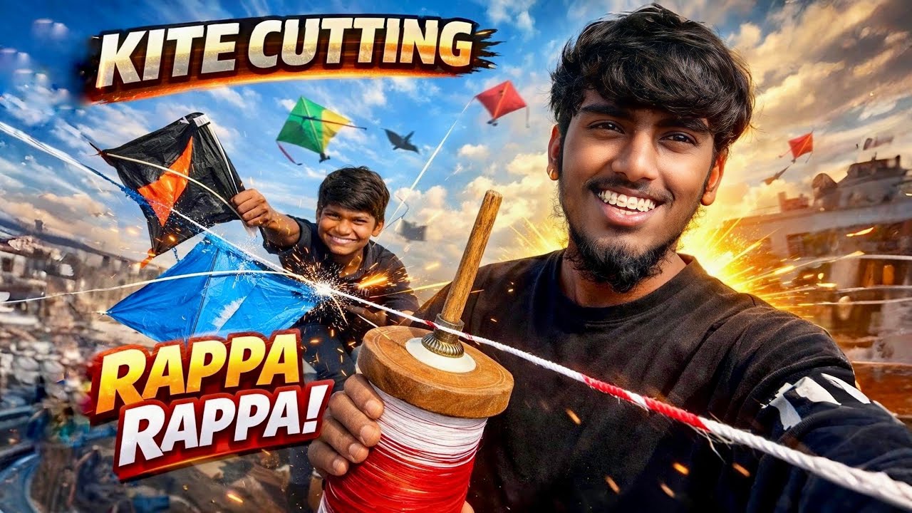 Kite Cutting Rappa Rappa 😂 2026 | Ultimate Kite Fight Challenge #trending #kite #kiteflying 