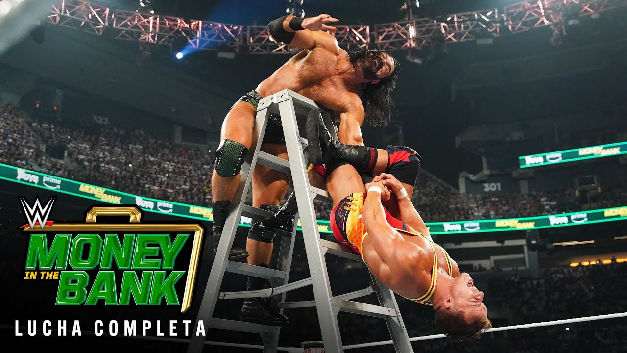 LUCHA COMPLETA: Combate Masculino de Escaleras de Money in the Bank: Money in the Bank 2024