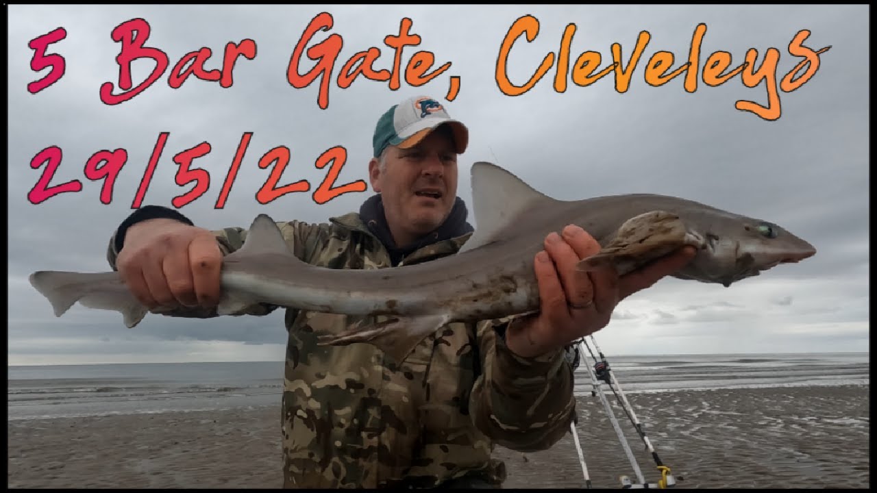 Smooth Hound Fishing at 5 Bar Gate, Cleveleys - 29/5/22