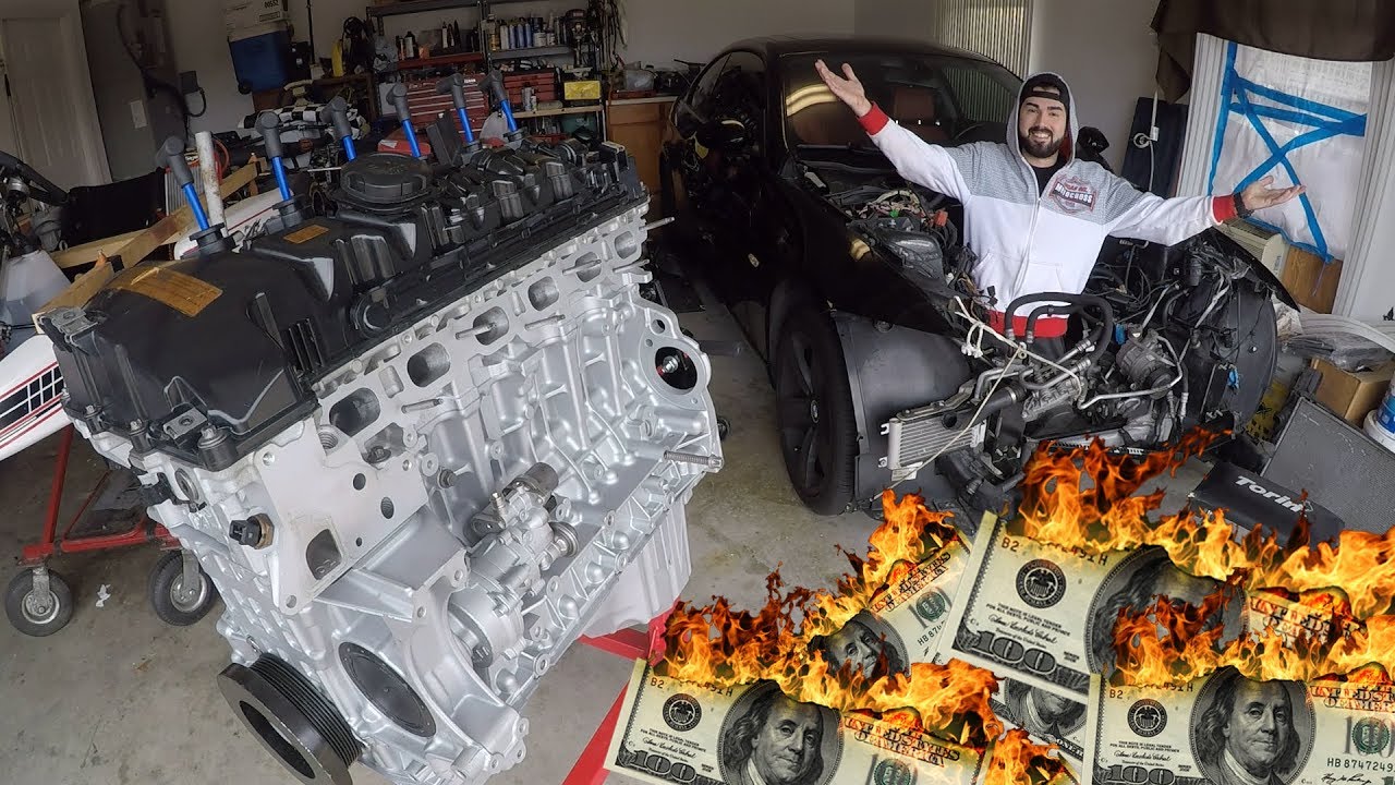 COST TO REBUILD MY N54 ENGINE⁉️🤦🏻‍♂️ Save $1000 on your build + BMW e92 battery removal