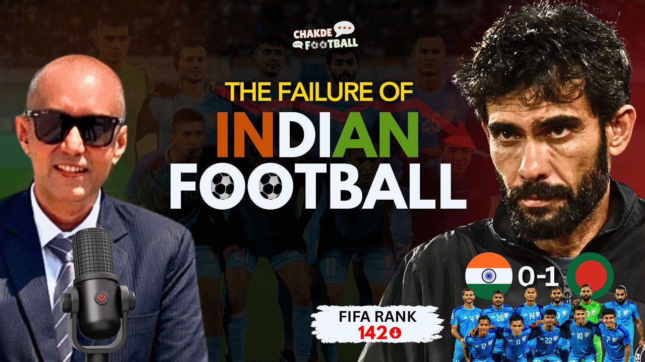 Failure of Khalid Jamil, Ryan Williams To India🇮🇳, No ISL and more | Chakde Football