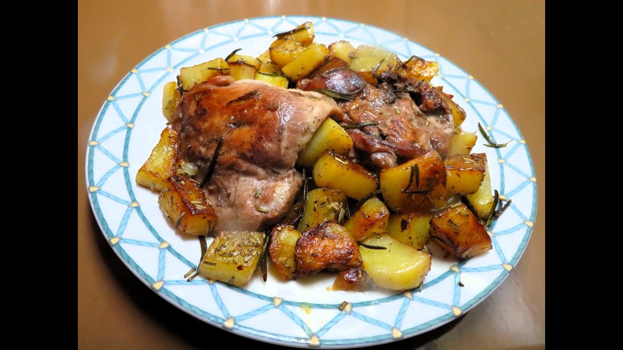 Pollo con Patate in padella alla Roberto