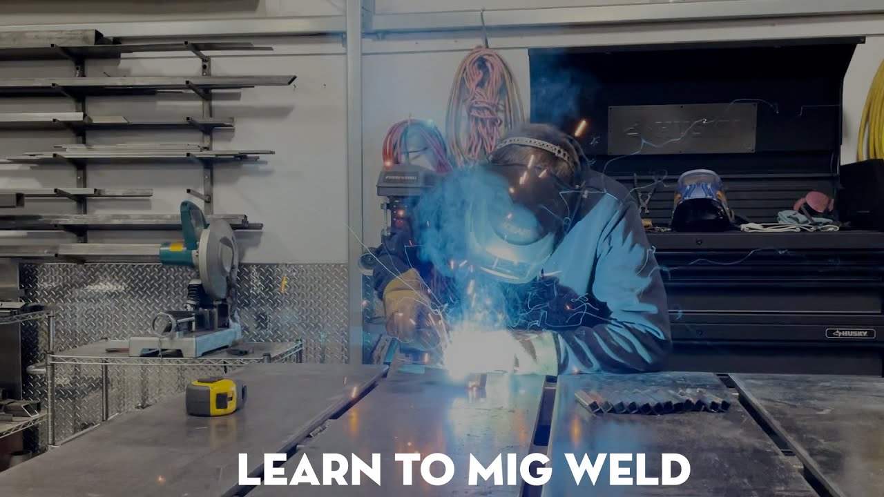 How to Mig Weld and setup your mig welder