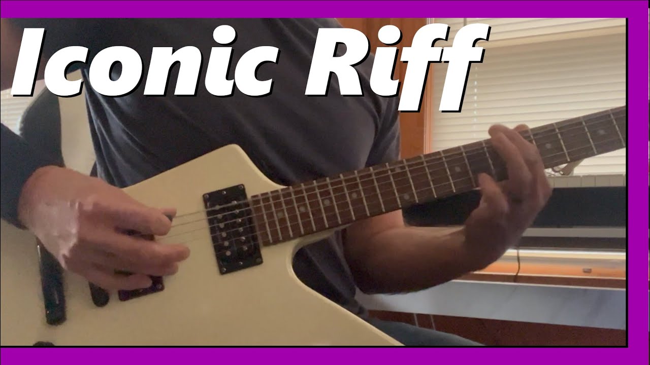 How to Play Enter Sandman Guitar Riff | Metallica