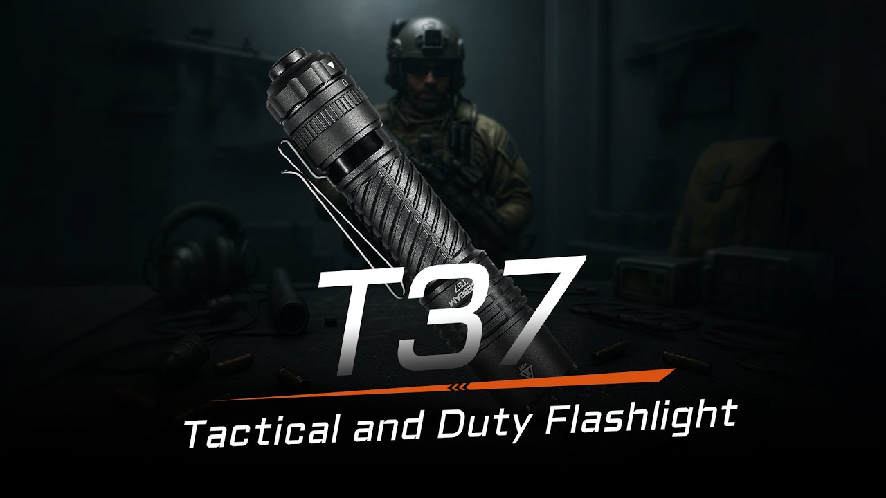 Introducing New Release - ACEBEAM T37 Tactical & Duty Flashlight