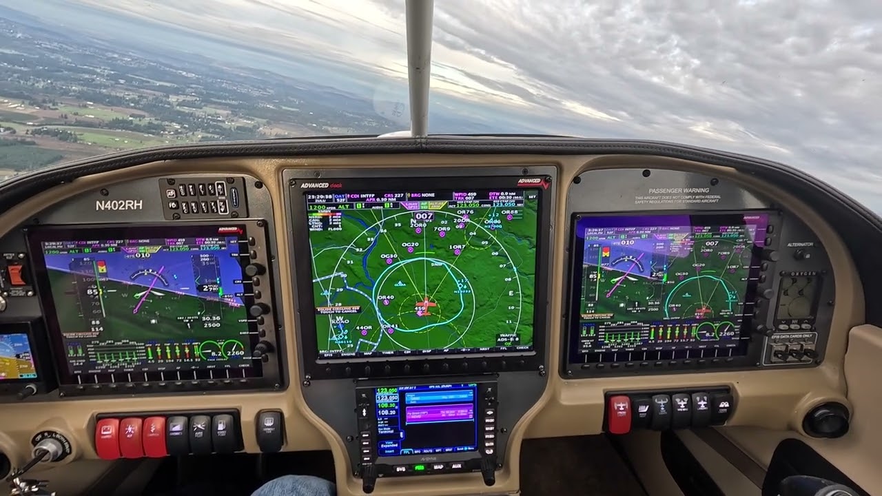 AF-6600 EFIS Advanced Emergency Glide   4K