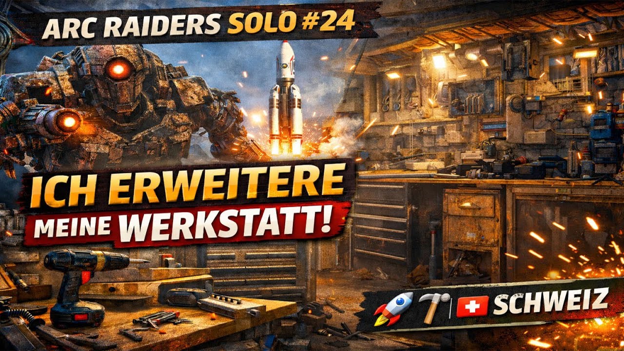 ARC Raiders Solo #24 – Ich erweitere meine Werkstatt 🚀🔨 | Schweiz