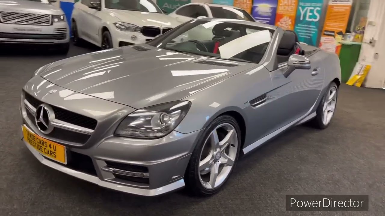Superb Low Mileage Mercedes SLK250 CDI AMG Sport Convertible 7G-Tronic+ Auto ***L@@K***