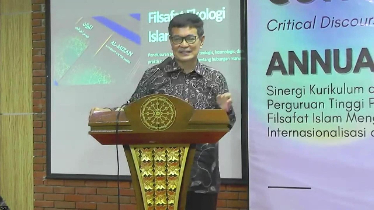 Filsafat Ekologi Islam - Dr. Budhy Munawar Rachman | International Conference ASAFI 2025 STAI Sadra