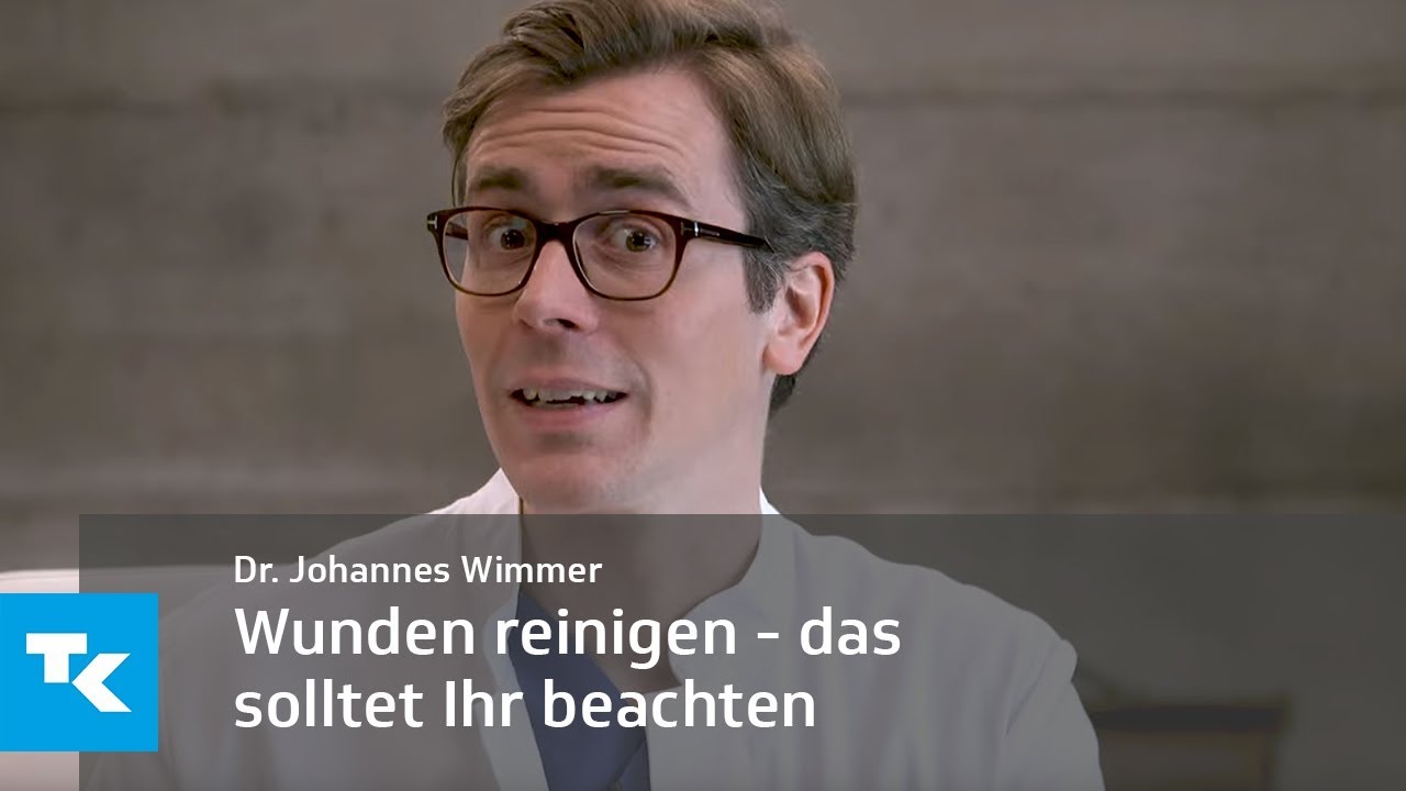 Wunden reinigen - das solltet ihr beachten | Dr. Johannes Wimmer