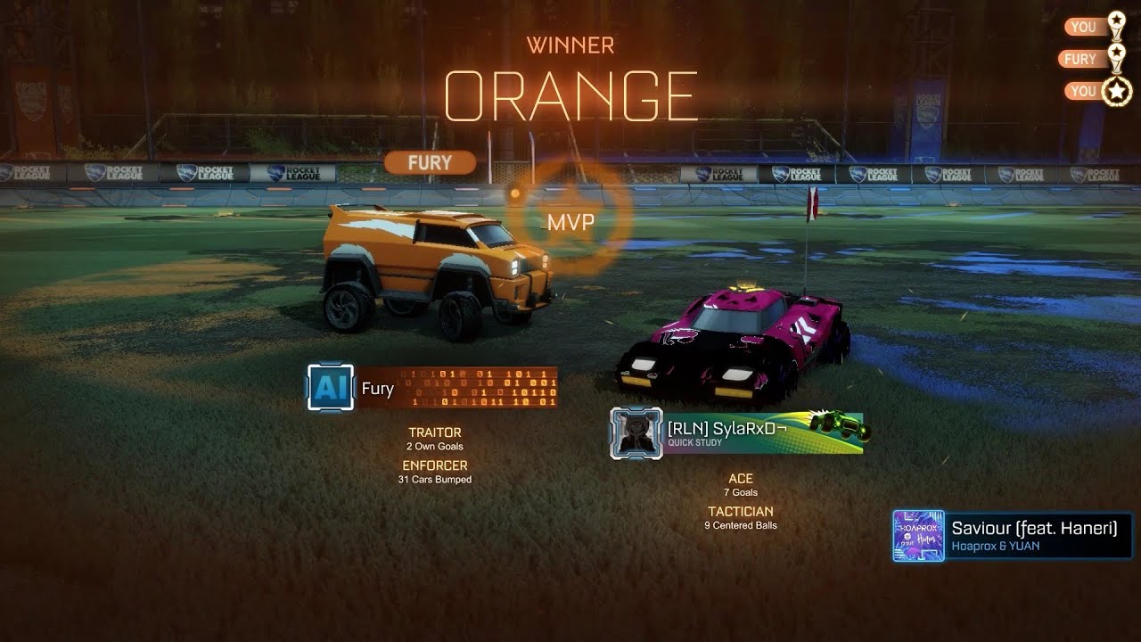 SAVIOUR (FEAT. HANERI) - HOAPROX & YUAN | PLAYER ANTHEM & MVP | ROCKET LEAGUE