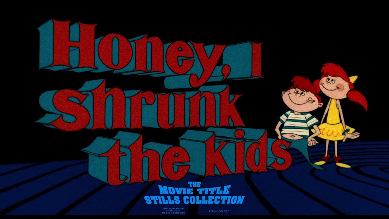 Honey, I Shrunk the Kids (1989) title sequence
