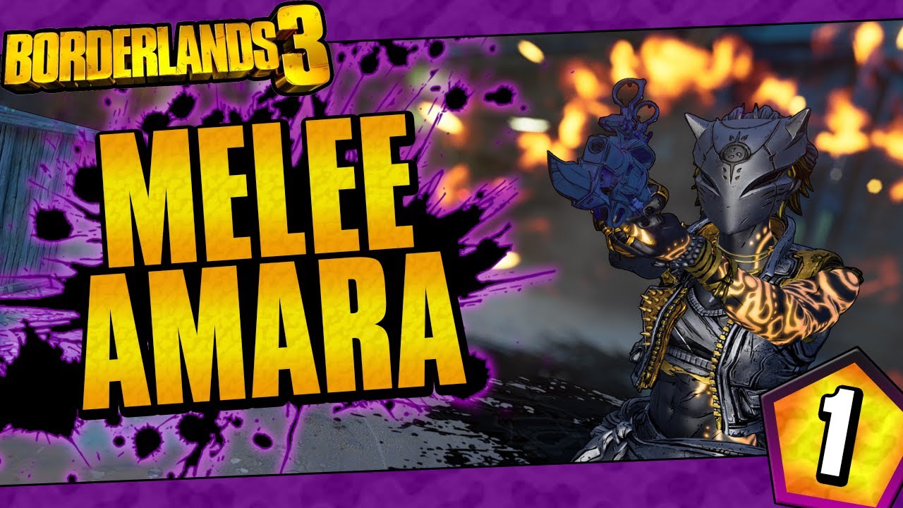Borderlands 3 | Melee Only Amara Funny Moments And Drops | Day #1