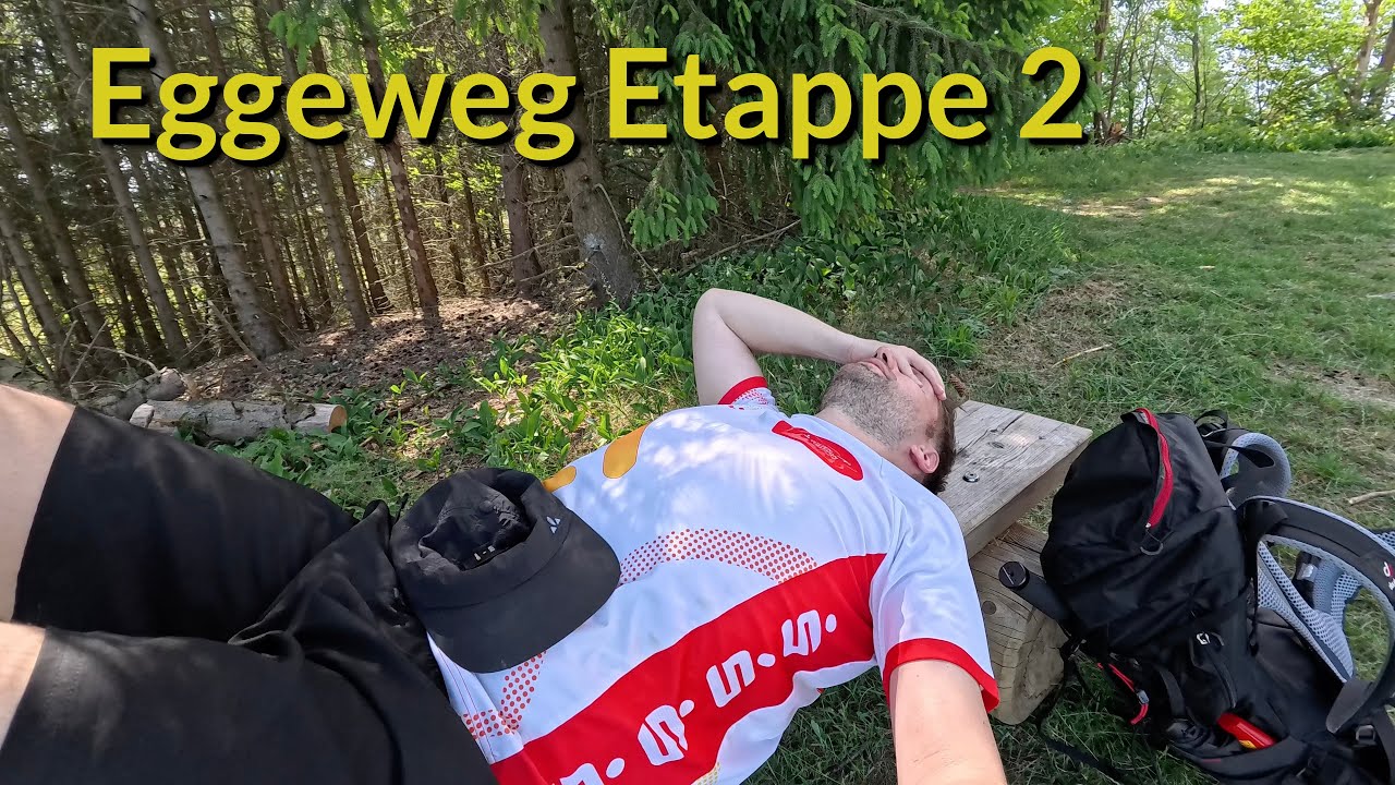 Eggeweg Etappe 2 - Dranbleiben bei Horror Hitze!