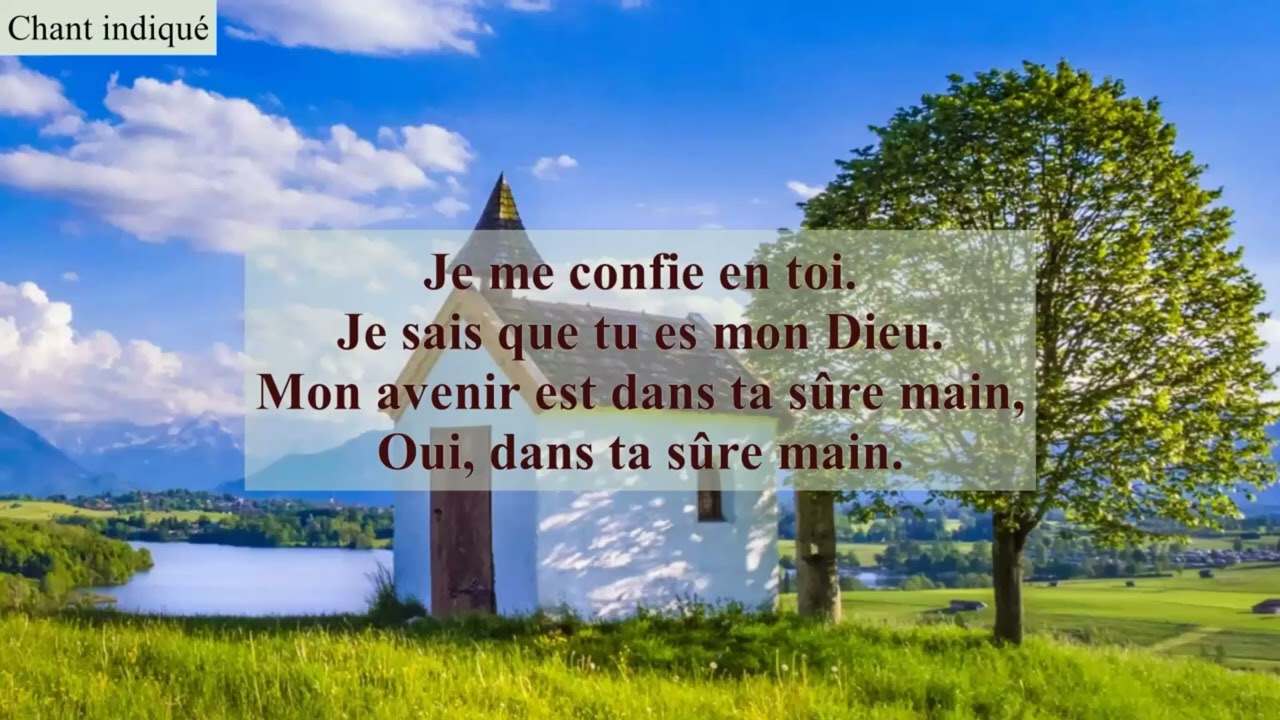 Je me confie en toi