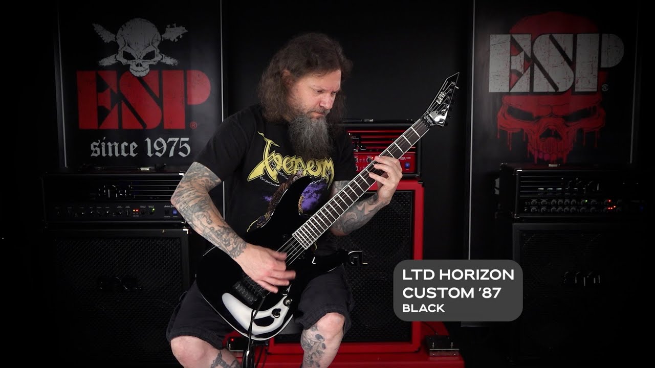 Sammy Duet (Goatwhore) Reacts to the LTD Horizon Custom '87 | ESP Guitars