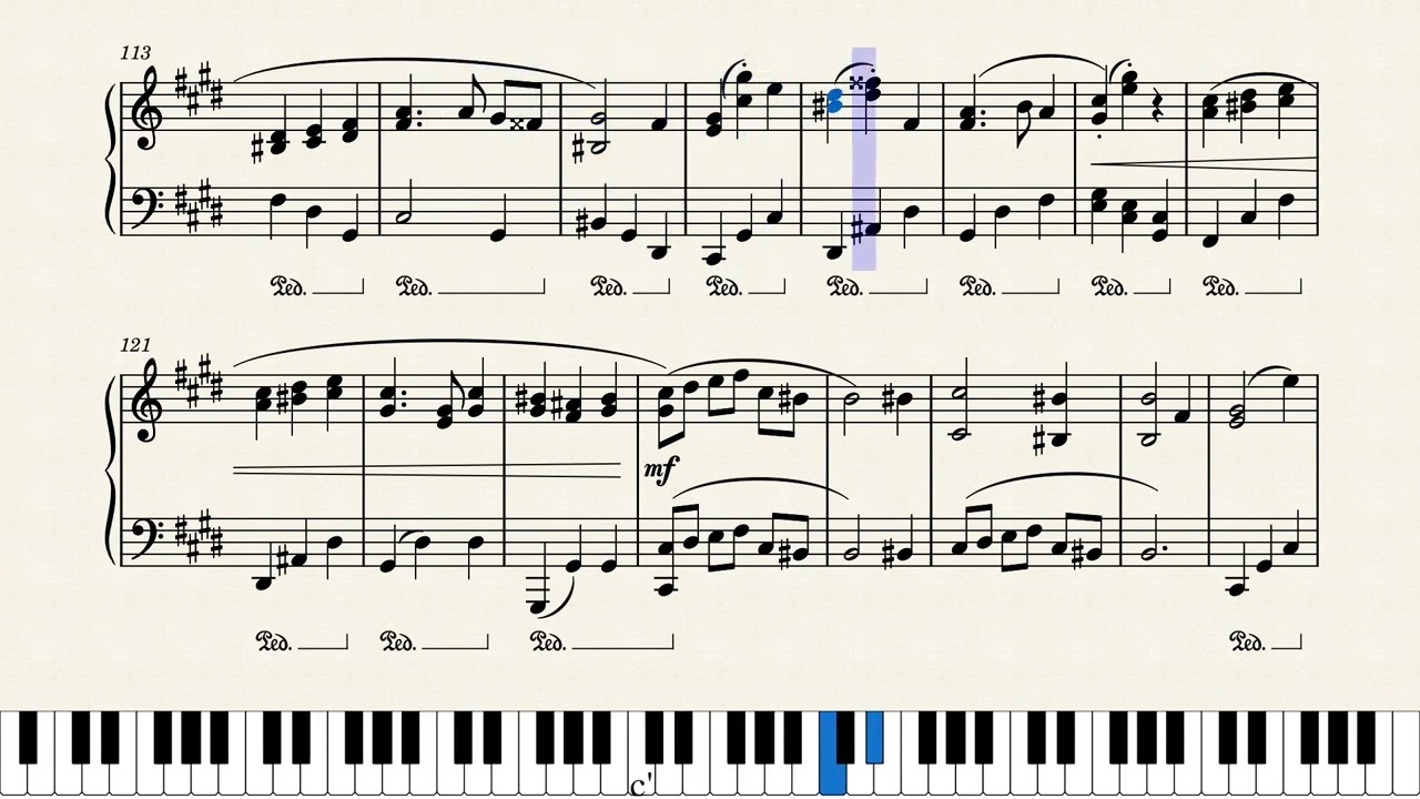 [Enstars!] 琥珀ト瑠璃ノ輪舞曲 (Kohaku to Ruri no Rondo) Piano Arrangement - Mika Kagehira Solo (Valkyrie)