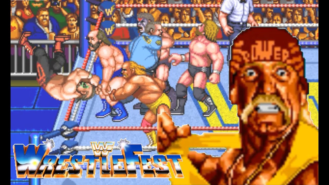WWF WRESTLEFEST (Royal Rumble) Sergio Oubel - 11 beats - 1cc - ALL - character Hulk Hogan