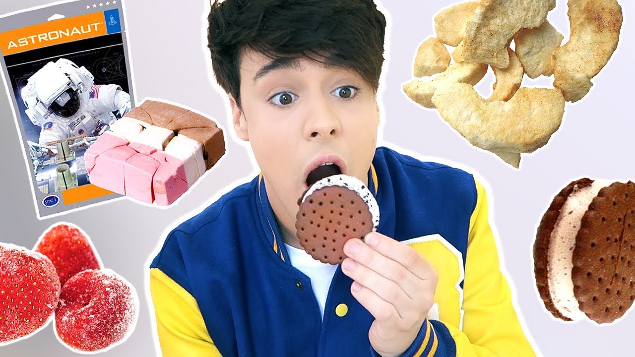 i only ate ASTRONAUT FOODS for 24 hours