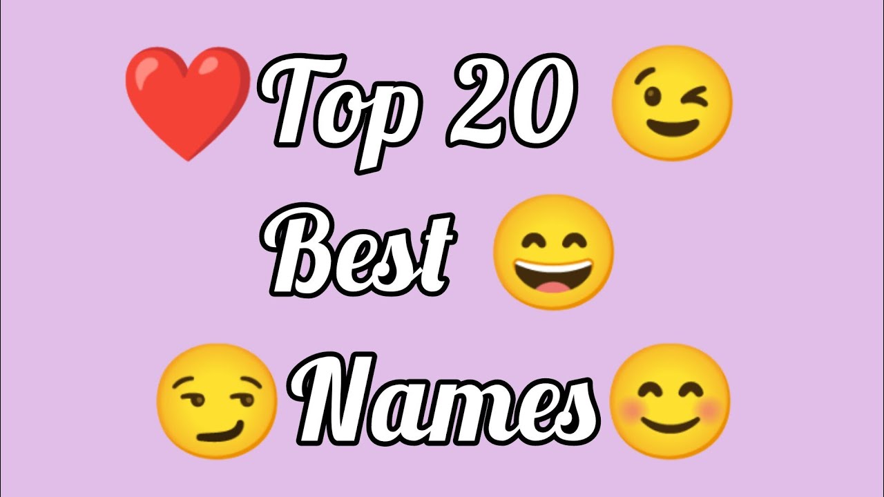 Top 20 Best 👌 Name's 🤔 in the world | SufiaSultana | Top 15 Beautiful Names | Top 10 lucky names |