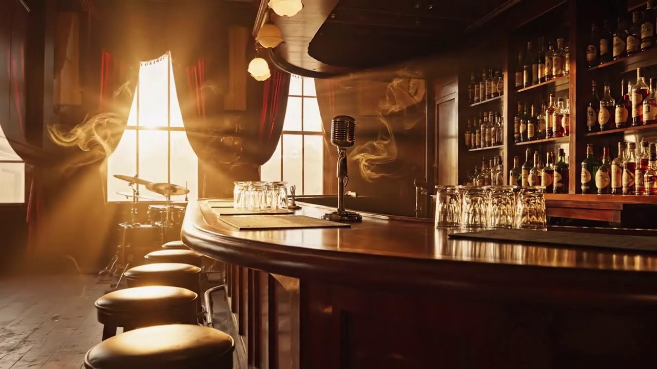 Late Night Whiskey Blues 🍷 Smoky Bar Guitar Melodies for Midnight Relaxation