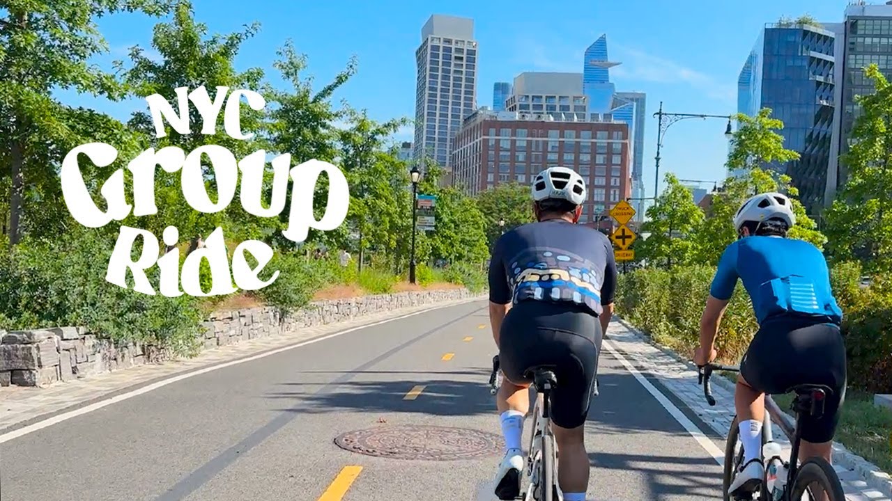 ЛУЧШИЙ групповой заезд за последнее время — Rapha New York
