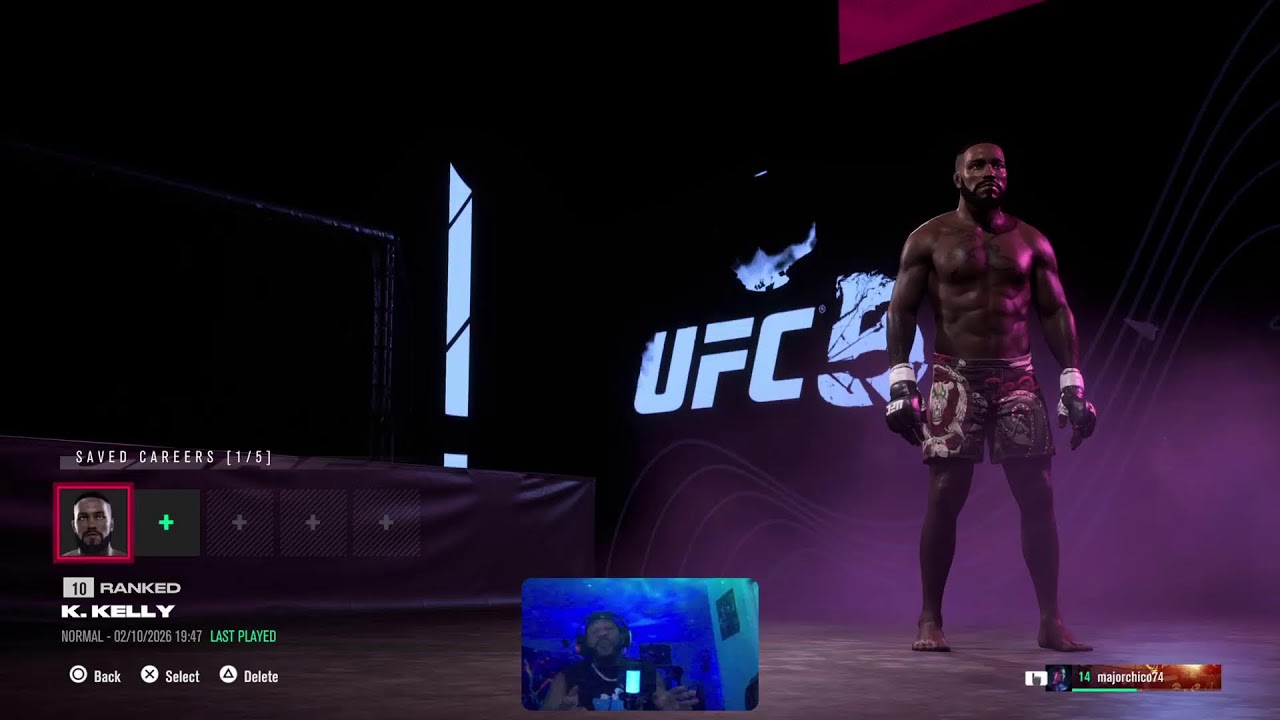 UFC5 Road to contract Killa#ps5 #streaming #ufc5 #viral